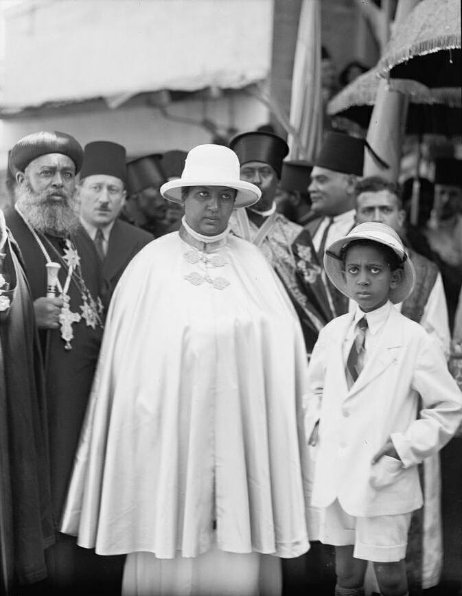 Positively Ethiopian On Twitter Empress Menen In Jerusalem September 