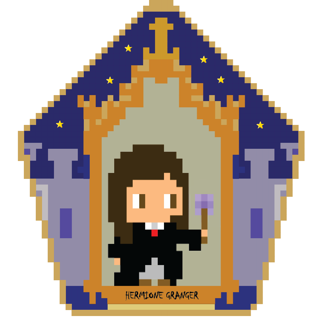 MovieeCards's tweet photo. Chocolate Frog - Hermione Granger https://t.co/kR9hBIPOEn