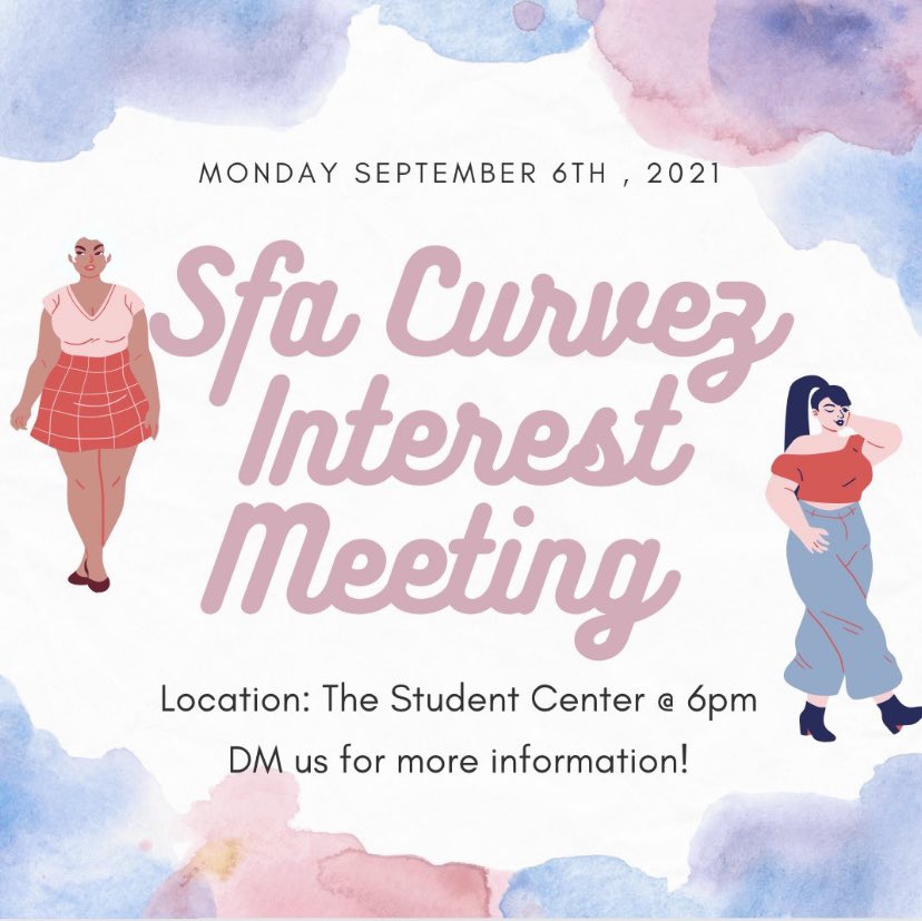 Hey ladies!! Here to remind y’all about our interest meeting taking place tomorrow at 6pm in room 2.306 in the Student Center. 🥰 If y’all have any questions, don’t be afraid to reach out to us! Hope to see you all there 💜✨