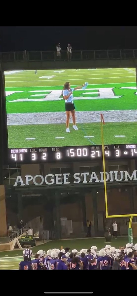 One of the many perks of being an emcee: best seats in the house. #GMG