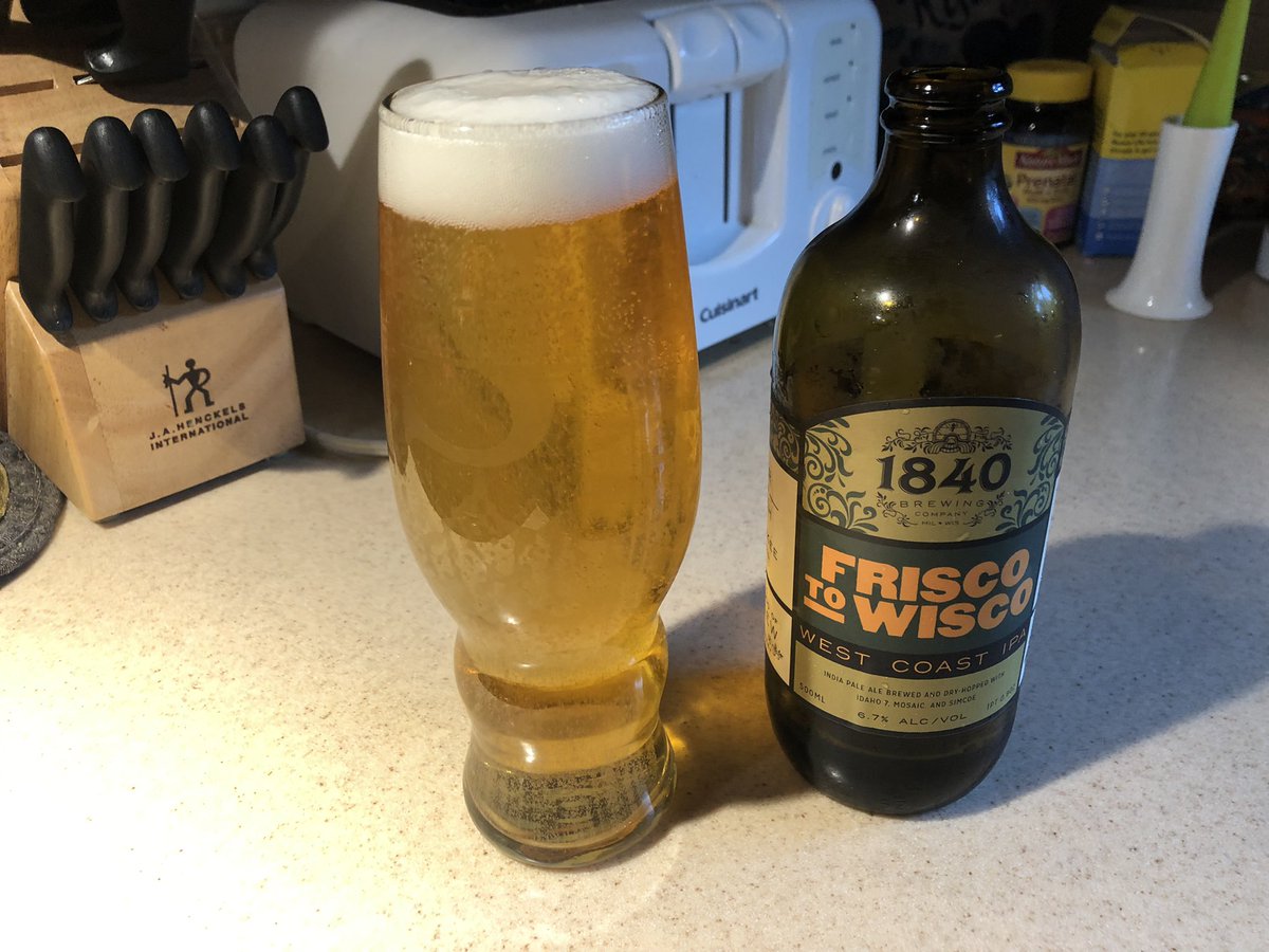 .<a href="/1840BrewingCo/">1840 Brewing Company</a> is now available at my local grocery store. That’s it. That’s the whole tweet. #SundayFunday