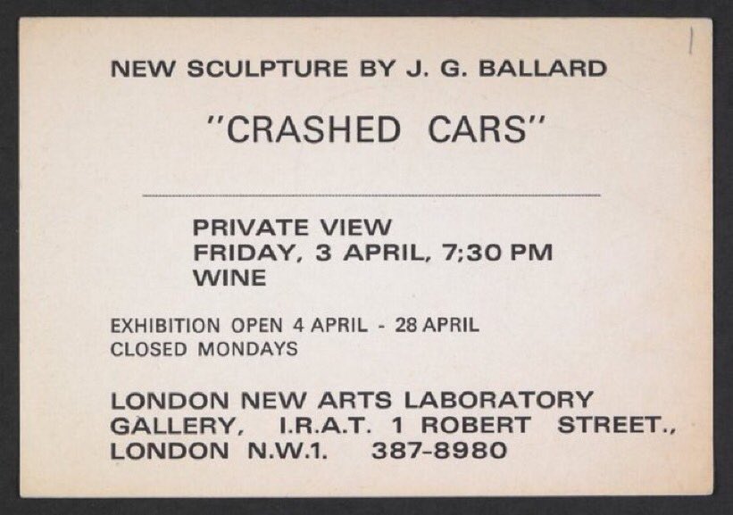 TheMcVariations's tweet photo. #jgballard #ballardian #crashedcars #crash https://t.co/UzjhKHaKQT