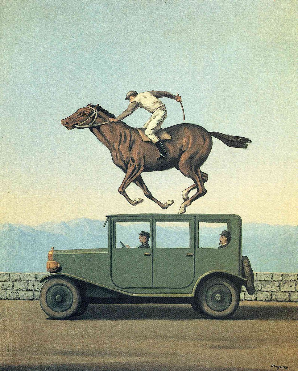 Arteymas_'s tweet photo. La ira de los dioses, 1960, René Magritte https://t.co/sjRDX34iKL