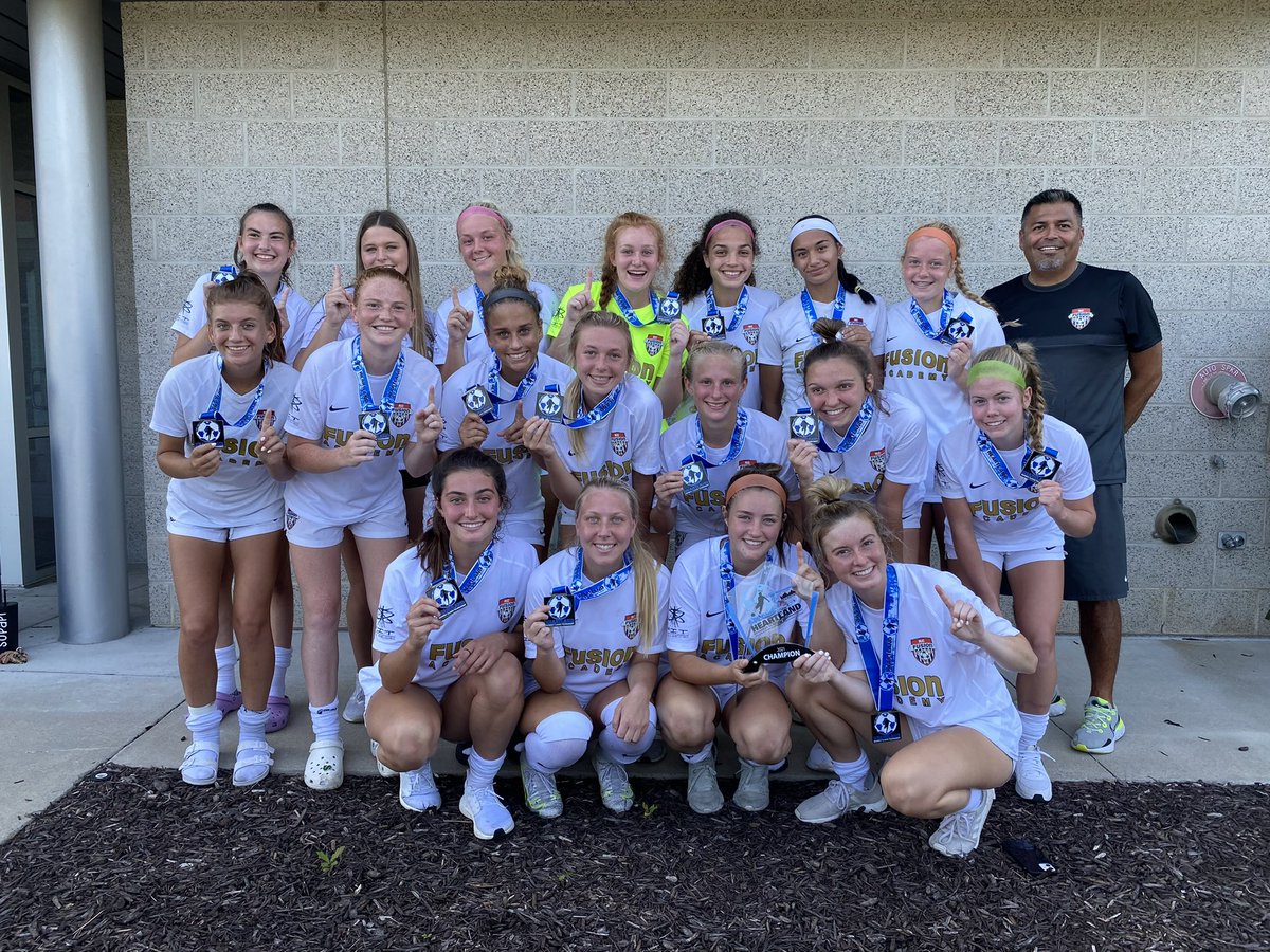 Heartland Midwest Classic champions - SHUTOUT WEEKEND!! <a href="/kcfusionsc/">KC Fusion</a> #fusionfamily #champions