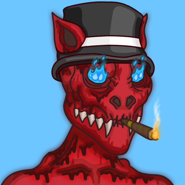 Rolpheux's tweet photo. @xBenJamminx Those dragons could use a devil companion @DirtyDevilsNFT https://t.co/iQrMxsNB72