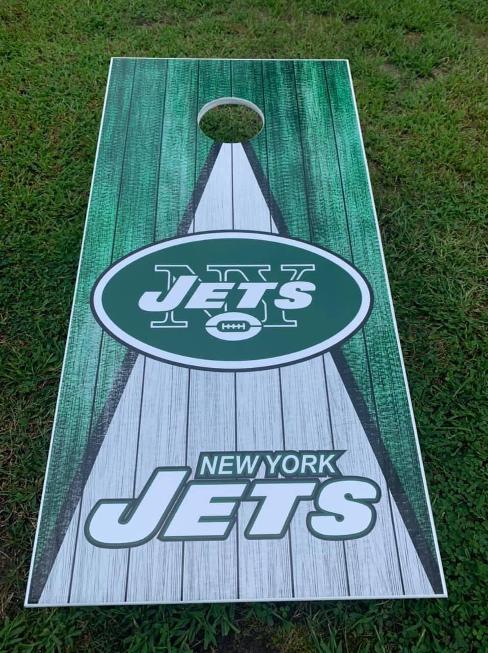 NY Jets Cornhole Boards -    Cornhole boards, Cornhole