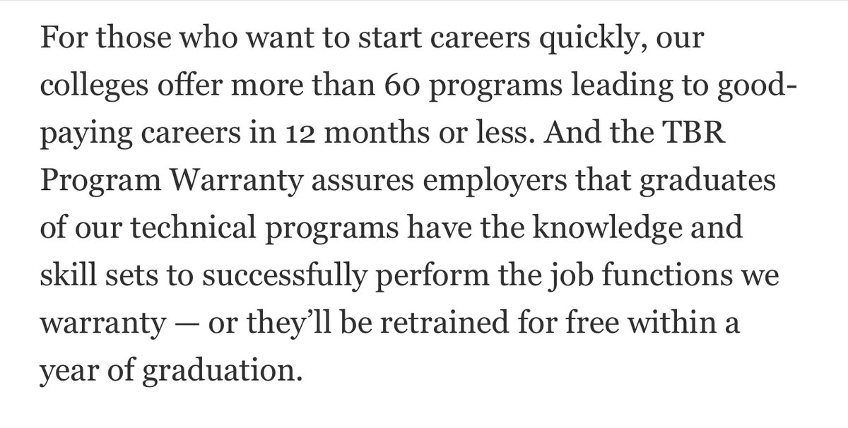 CollegeSystemTN's tweet image. In the @Tennessean, Dr. Tydings discusses #highimpactpractices, TN Transfer Pathways, &amp;amp; other programs at TN’s community &amp;amp; technical colleges, what @Columbia says “better help students choose, enter, navigate, and complete programs in fields of interest.” bit.ly/3tgLBCR