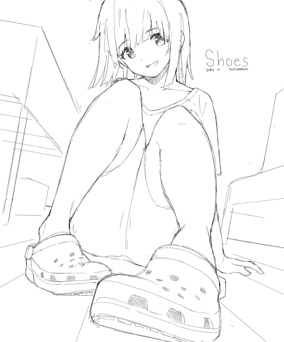 #sketchtember Day 4 - Shoes

crocs are the superior shoe 