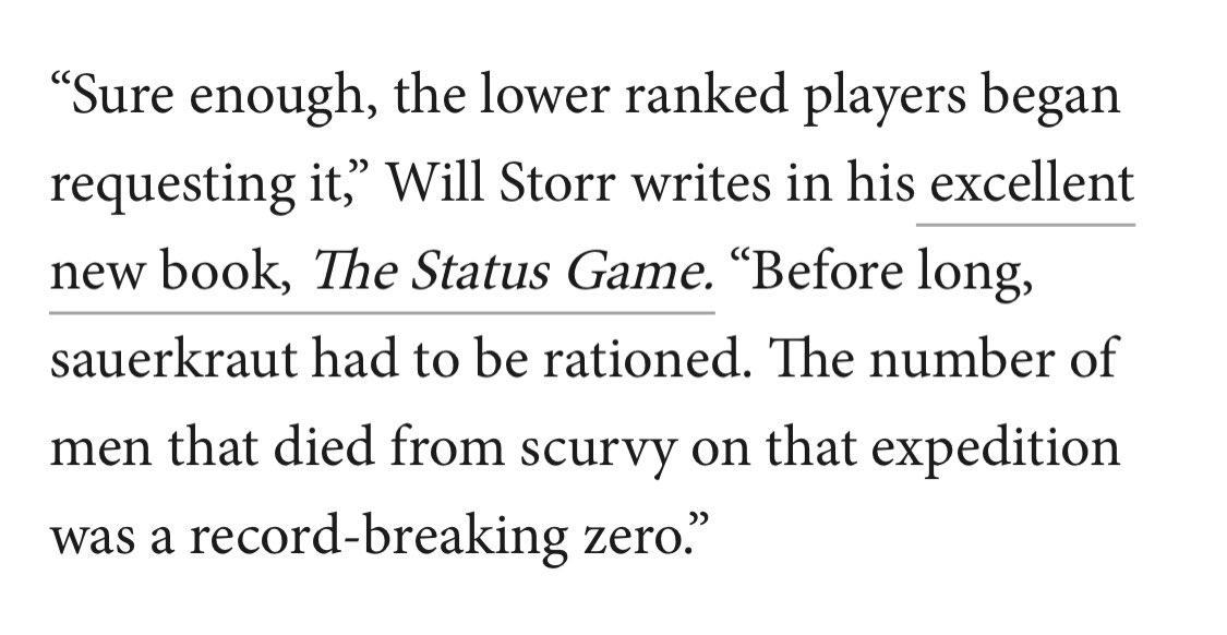 The status game