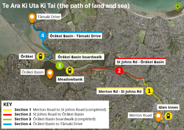 Today is the last day to make a submission on AT’s proposal for Section 4 of the Glen Innes to Tāmaki Drive Shared Path! 🐦

With our submission guide, it only takes two minutes to have your say: bikeauckland.org.nz/have-your-say-…