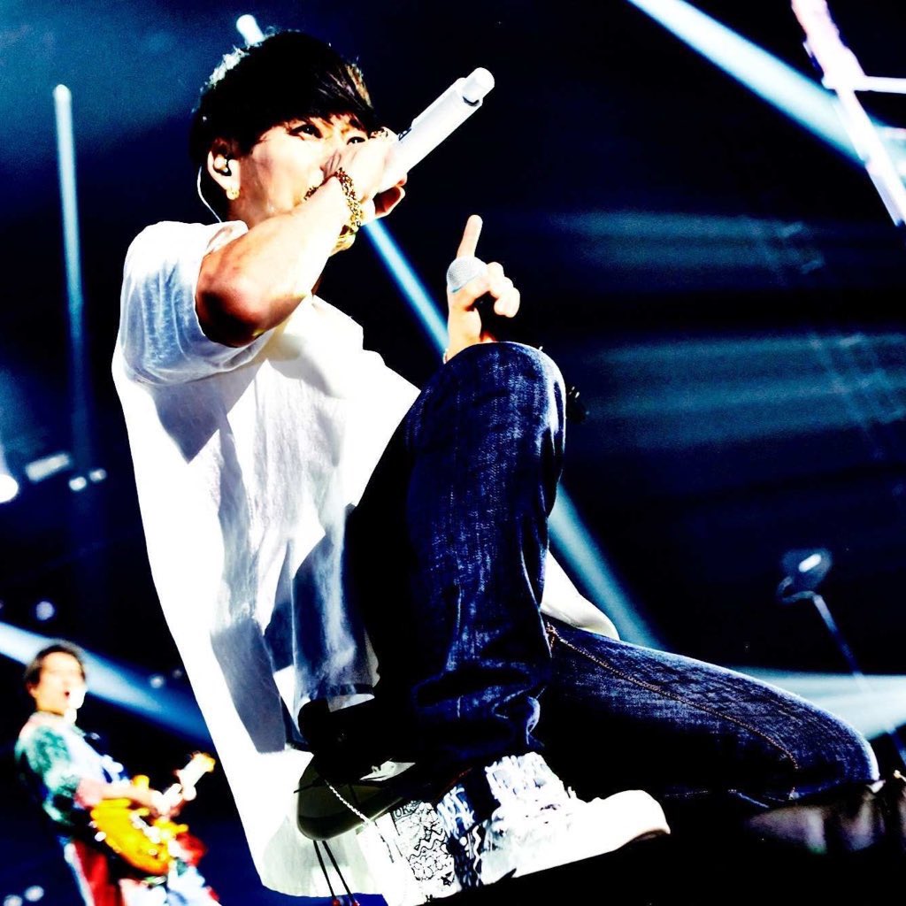 DIORオブリークコットンデニムジャケット TAKUYA∞着用