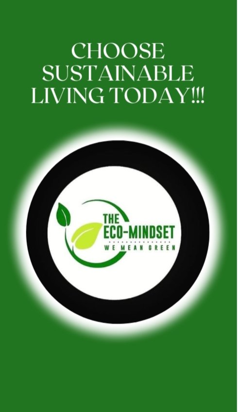 At The Eco-Mindset we are all about sustainability......

Will you make the switch with us??

#WeMeanGreen
#MyLittleExtra