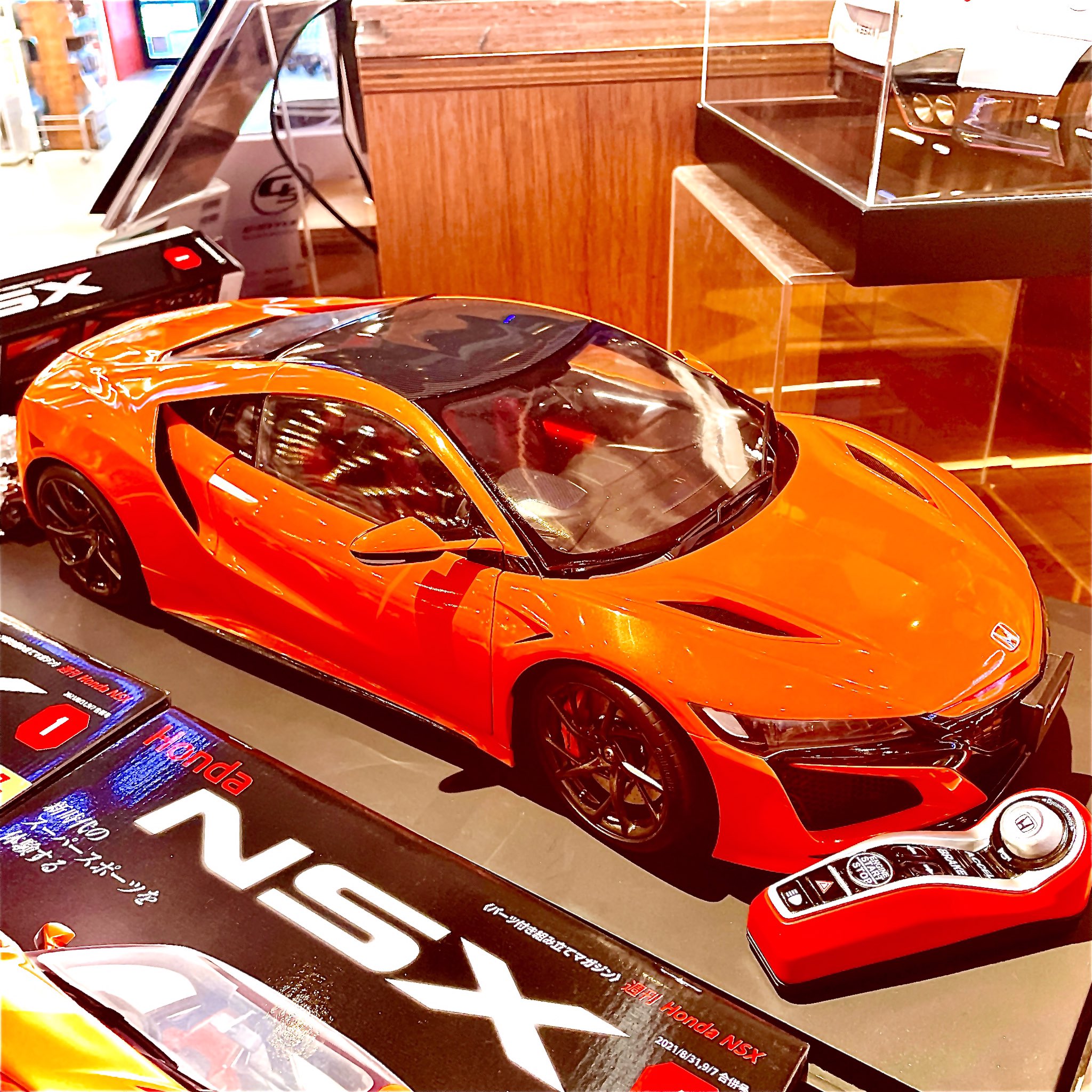 デアゴスティーニ NSX 手荒い