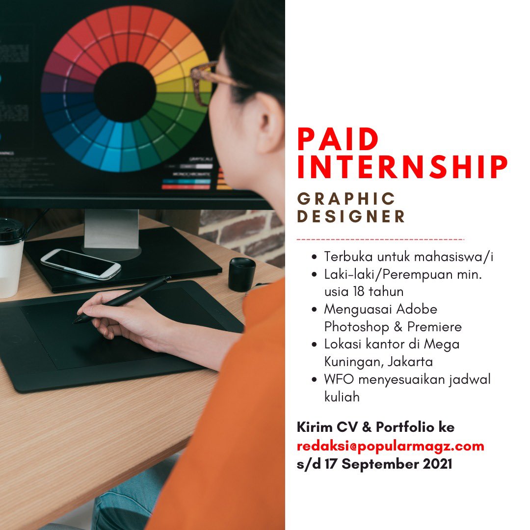 Ada yang lagi nyari magang nggak nih? Mumpung Popular lagi buka paid internship nih. 😉