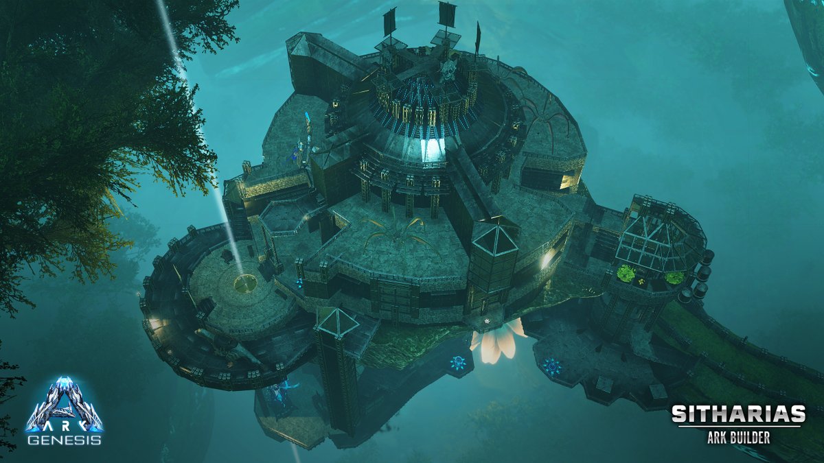 sefiroultima's tweet photo. #ARKbuildingTLC Second-to-last build for today made by @sitharias.

https://t.co/W3lPm63XuB https://t.co/QfpeC0rOjB