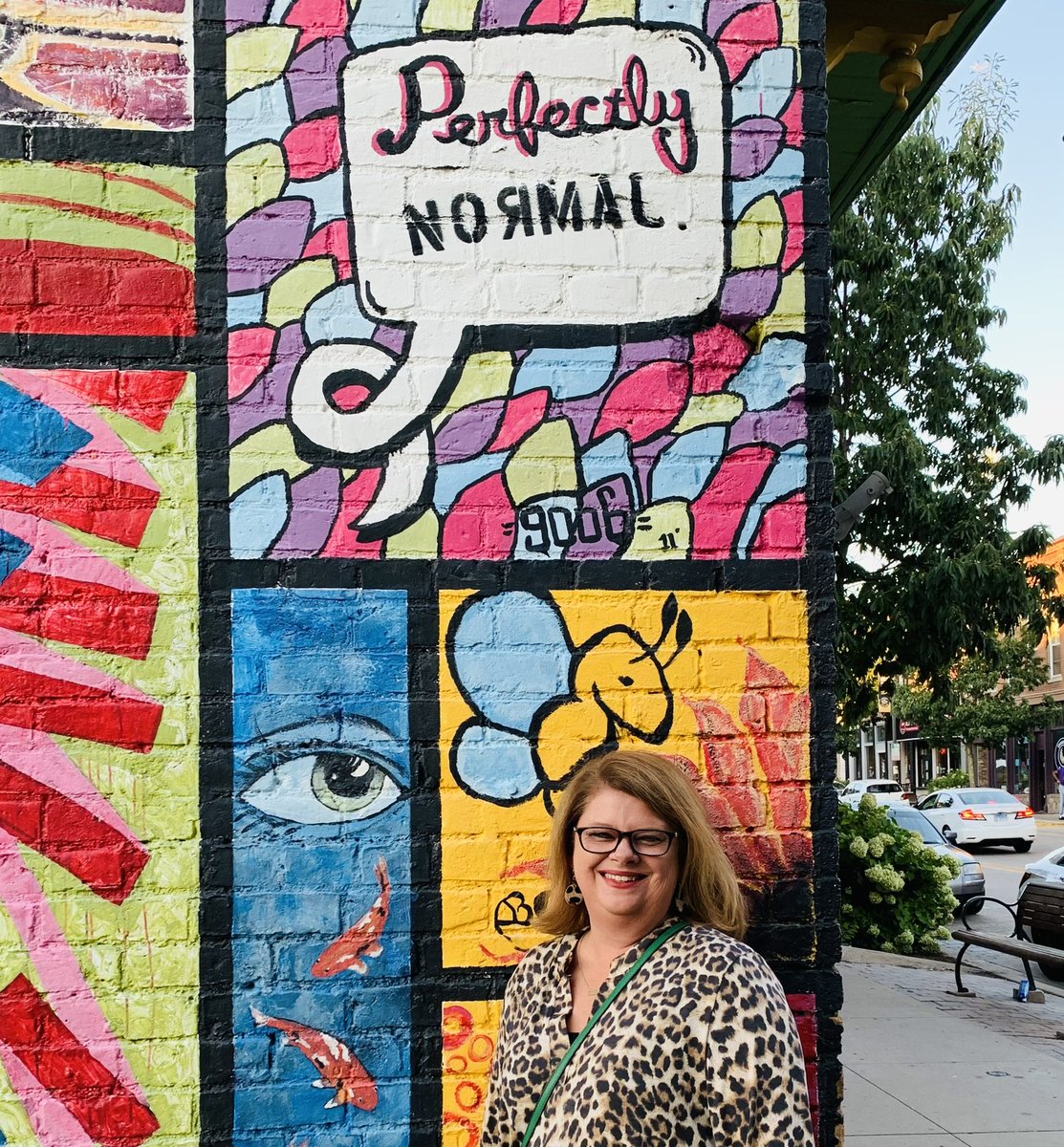 vealt's tweet image. An evening walk and dinner after our boy went back to school. Miss him already!