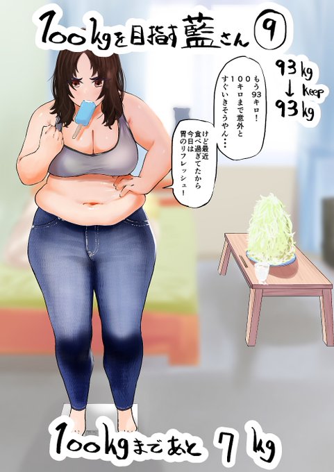 100㎏を目指す藍さん 9～12 まとめ 