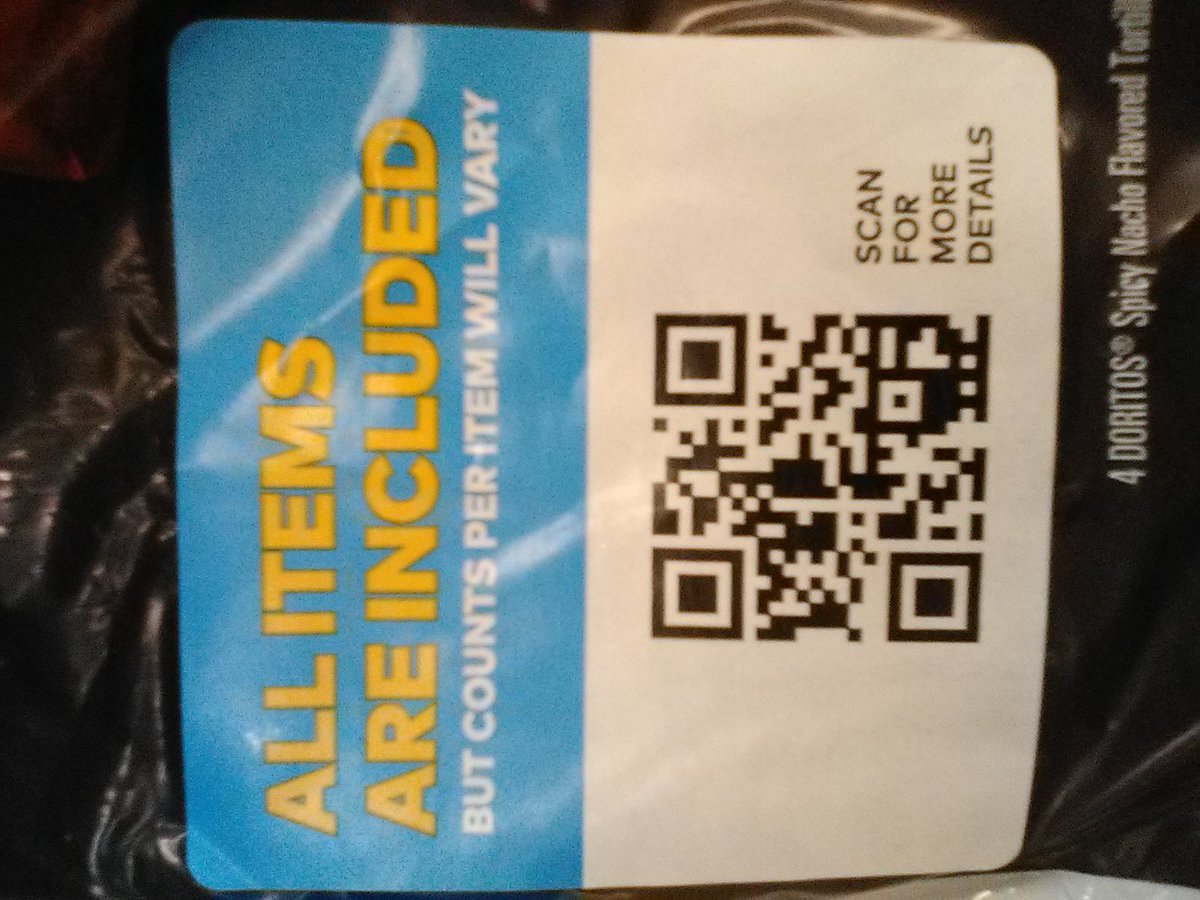 mndcats's tweet image. I saw this at the grocery store. So instead of 4,4,3,3,4 for a total of 18 bags of chips ; does that mean it could be 1,1,1,1,14? Or even 0.75, 0.25, 0.50, 0.50, 16?  What do you think ? Thank you!  :)