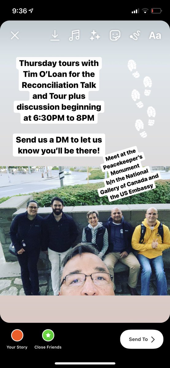#IndigenousWalks on Thursdays with <a href="/TimOLoan/">Tim O'Loan</a> #ReconciliationTalk 6:30-8PM. DM us 👌🏽 
$20/person