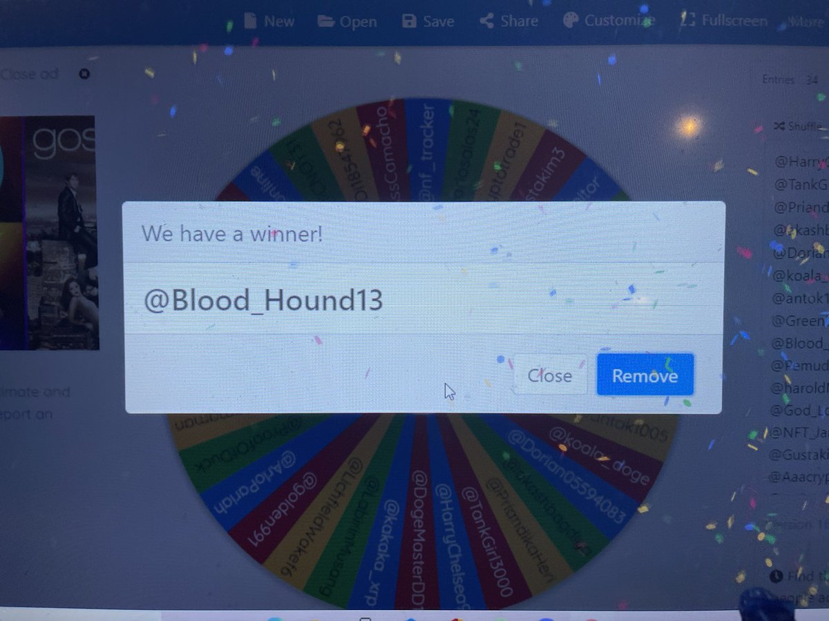 BriThaCryptoGuy's tweet photo. In 1st place for 10 #Queefies we have the one and only @Blood_Hound13! 🥳🎉 https://t.co/tpuKITwfWo
