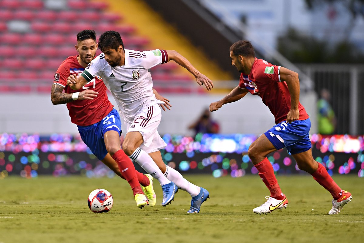 Encuentro entre Costa Rica vs. @miseleccionmx. 