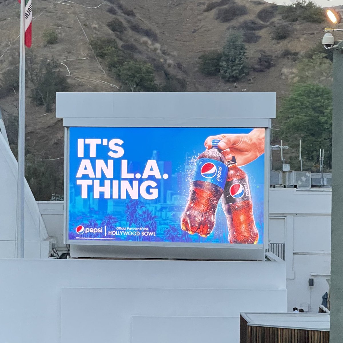 People outside of LA wouldn’t understand Pepsi!