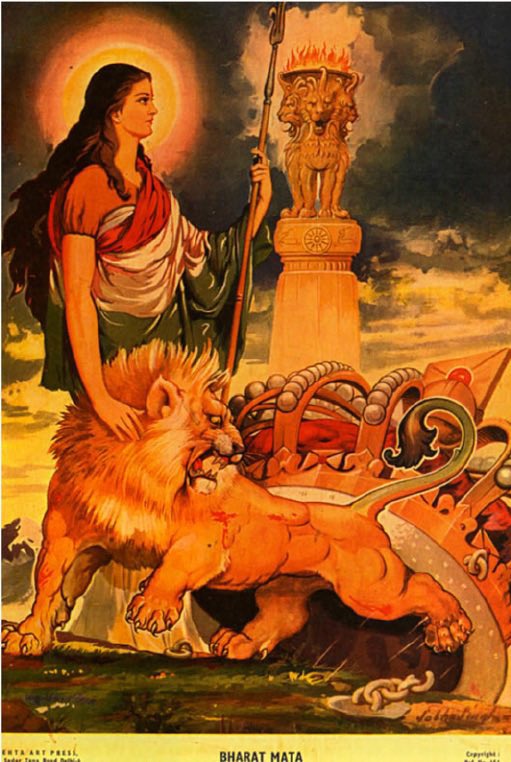 IndiGenBharat's tweet photo. @MilitaryFever @Burnol_Guy @itsShilpiS @Dharmic_N @Tushar_KN @Vijayalaxmi__ @veekay122002 @RDXThinksThat @ajaykraina The #ChildrenOfCivilisation #Bharat are poised to do lot more,
We shall not let two hunters divide play #GamOfThrones with the planet as trophy
We shall #heal the world
Bharat is our Ma & Planet is our Dharti Ma too
Our Ma can be Daddy of the World too, if needed to #heal https://t.co/Z1z4mtdE7a
