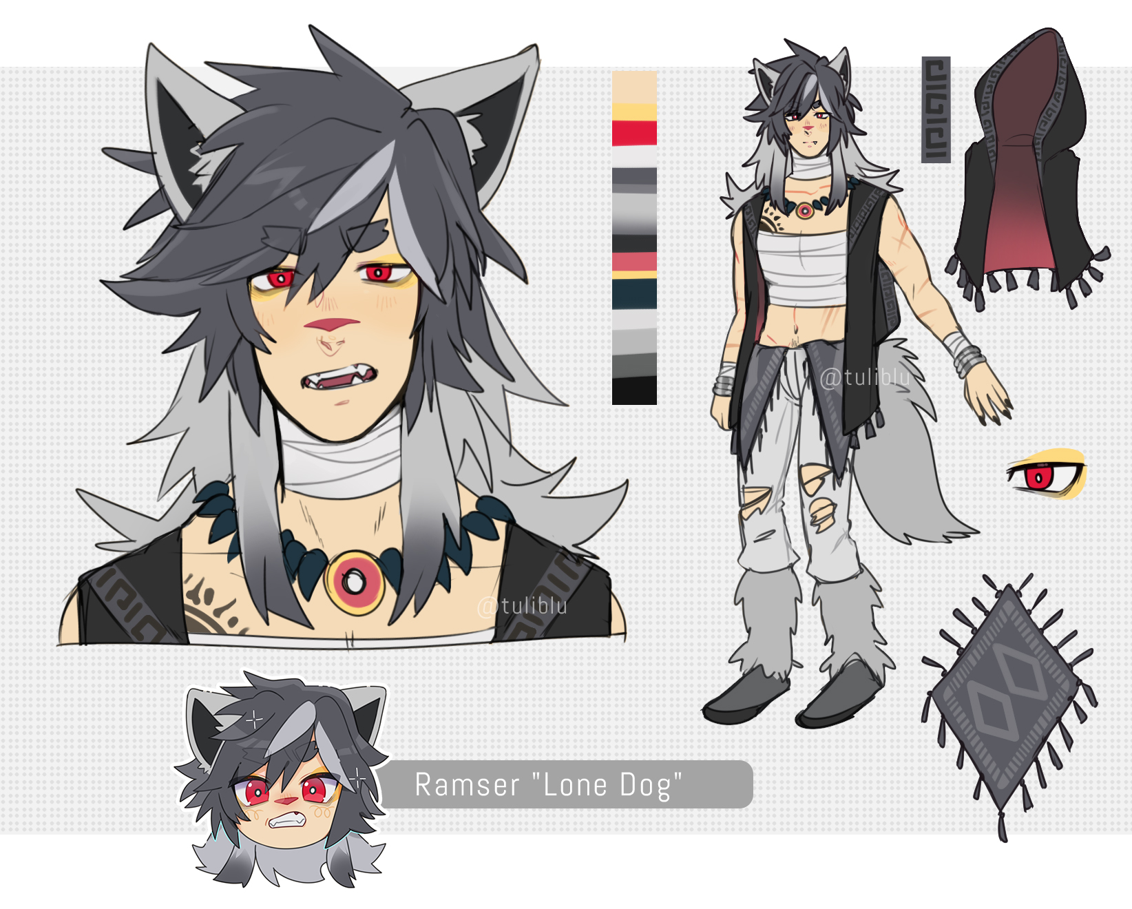 Poochyena Gijinka Cosplay Concept by kibaandme -- Fur Affinity ...