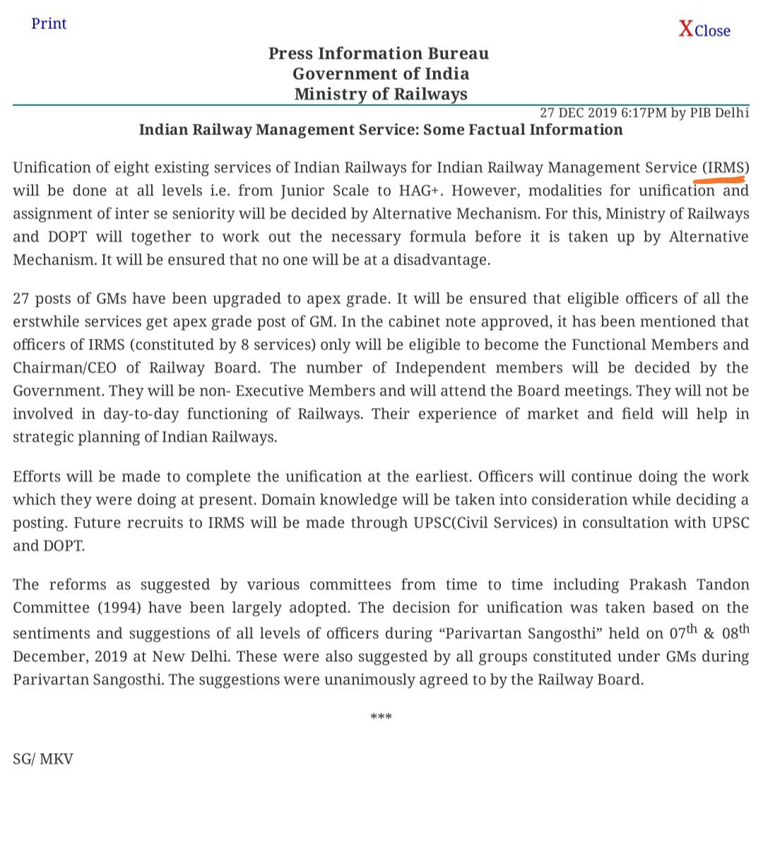 ratan__ks's tweet image. केंद्रीय सेवा भर्ती, संघ लोक सेवा आयोग (UPSC), IRMS के लिए भर्ती परीक्षाएं संचालित करेगी। हालांकि, यह स्पष्ट नहीं है कि जब पहली #IRMS परीक्षा अधिसूचित हो जाएगी। इसलिए पीएलएस परीक्षा ASAP का संचालन करें 

#Release_IRMS_Notification 

@RailMinIndia