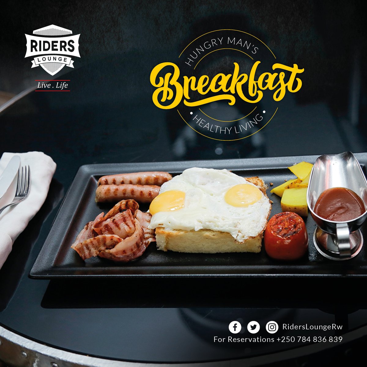 The secret to an awesome week is starting your day with our breakfast combo. Save money #livelife 
#RwOT #KIGALI2021 #Rwanda #Foodie