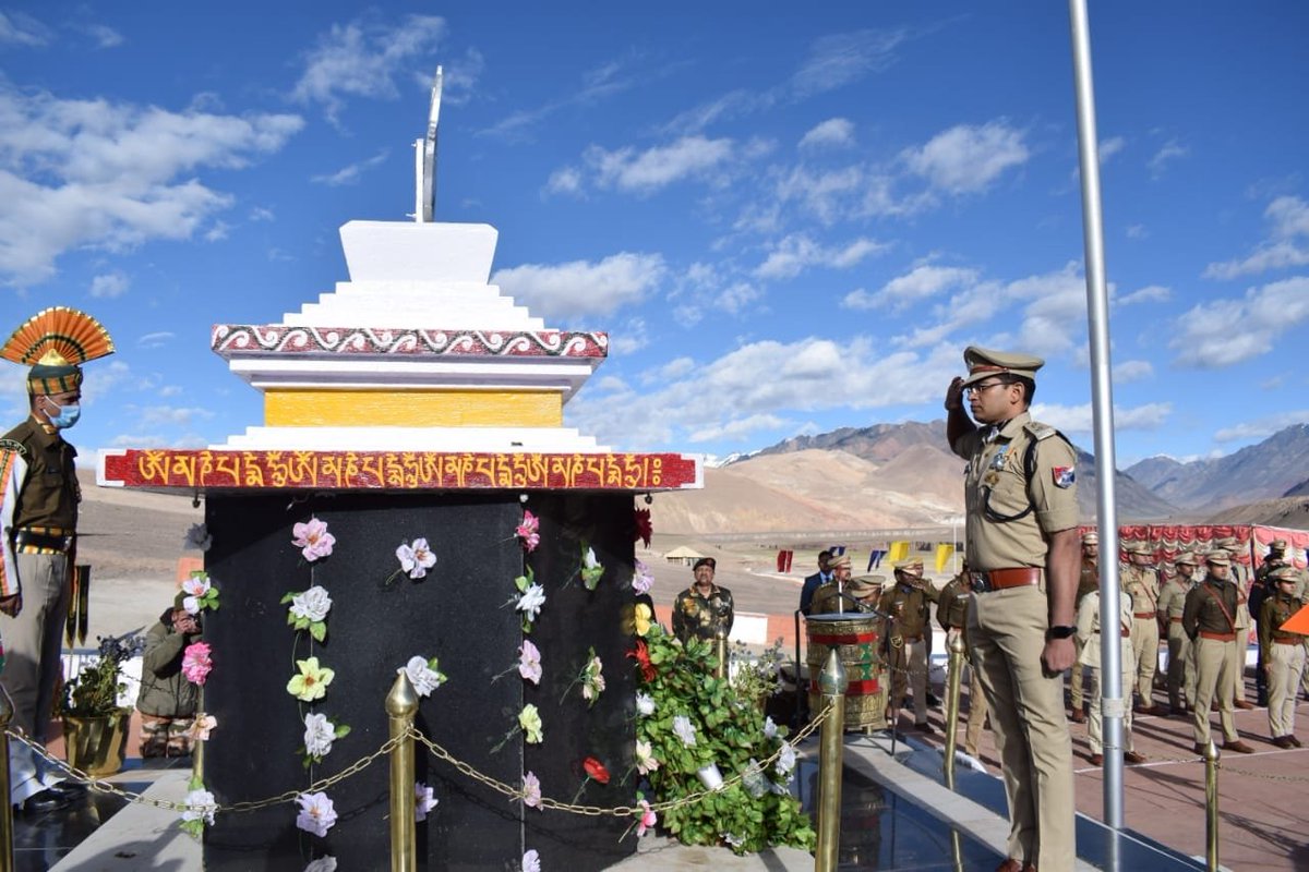 Feeling proud while paying homage to the 10 policemen martyrs who laid down their lives in a combat with chinese troops in 1959.
# Annual Police party
# Hot spring Ladakh.<a href="/RPF_INDIA/">RPF INDIA</a> <a href="/GMNCR1/">GMNCR1</a> <a href="/RVermancr/">RAVINDRA VERMA IRPFS Retd IG/PCSC RPF</a> <a href="/DRM_Agra/">DRM Agra</a> <a href="/rpfncr/">RPF NCR</a> <a href="/rpfncragc/">RPF AGRA DIV.</a>