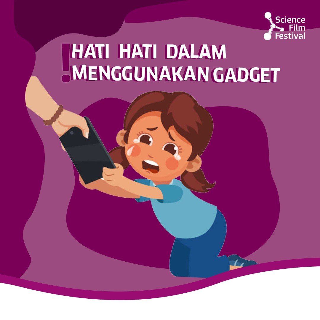 ScienceFilmFest's tweet photo. #SahabatSFF, kalian pasti tahu dong teknologi seperti komputer dan handphone. Tapi apakah kalian tahu beberapa dampak apabila menggunakan gadget secara berlebihan? Mari kita pahami lebih lanjut agar dapat menggunakan teknologi dengan cerdas.
#Science #ScienceFilmFest #ScienceFact https://t.co/ub2Tb9P7dP