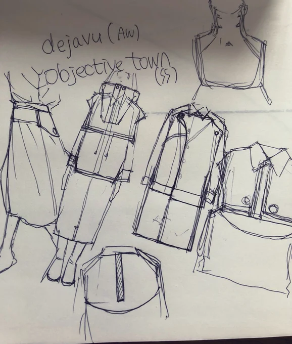 まだシャツ終わってないのに次のスケッチしている…創作のシナリオは結構考えているから先がすごいあるけどどこまで続けられるかな 