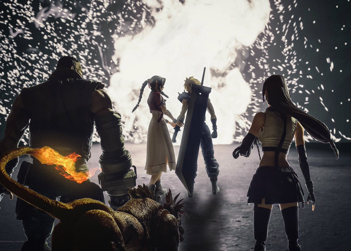 imwarrioroflife's tweet image. “This is the point of no return — Destiny&apos;s Crossroads.”

Play Arts Kai - Recreated

#FF7R #FF7_inter #FF7RContest #PlayArtsKai #BringArts #SquareEnix #FinalFantasy #プレイアーツ改