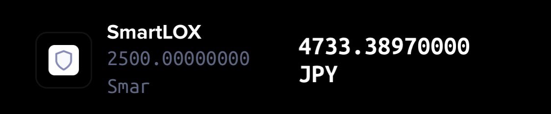 ma_77777's tweet photo. #XRPエアドロップ

昼休みにXUMMアプリを開いたら
また2通貨（ #SmartLOX #CubanCoin ）追加されてました。

どちらも既に数千円😵
今日はエアドロップ大量ですね😊

日経平均も爆上げだし、
こんな日が続けばいいんだけどな。

#XRP 
#XRPL https://t.co/ZJcHVImJqf