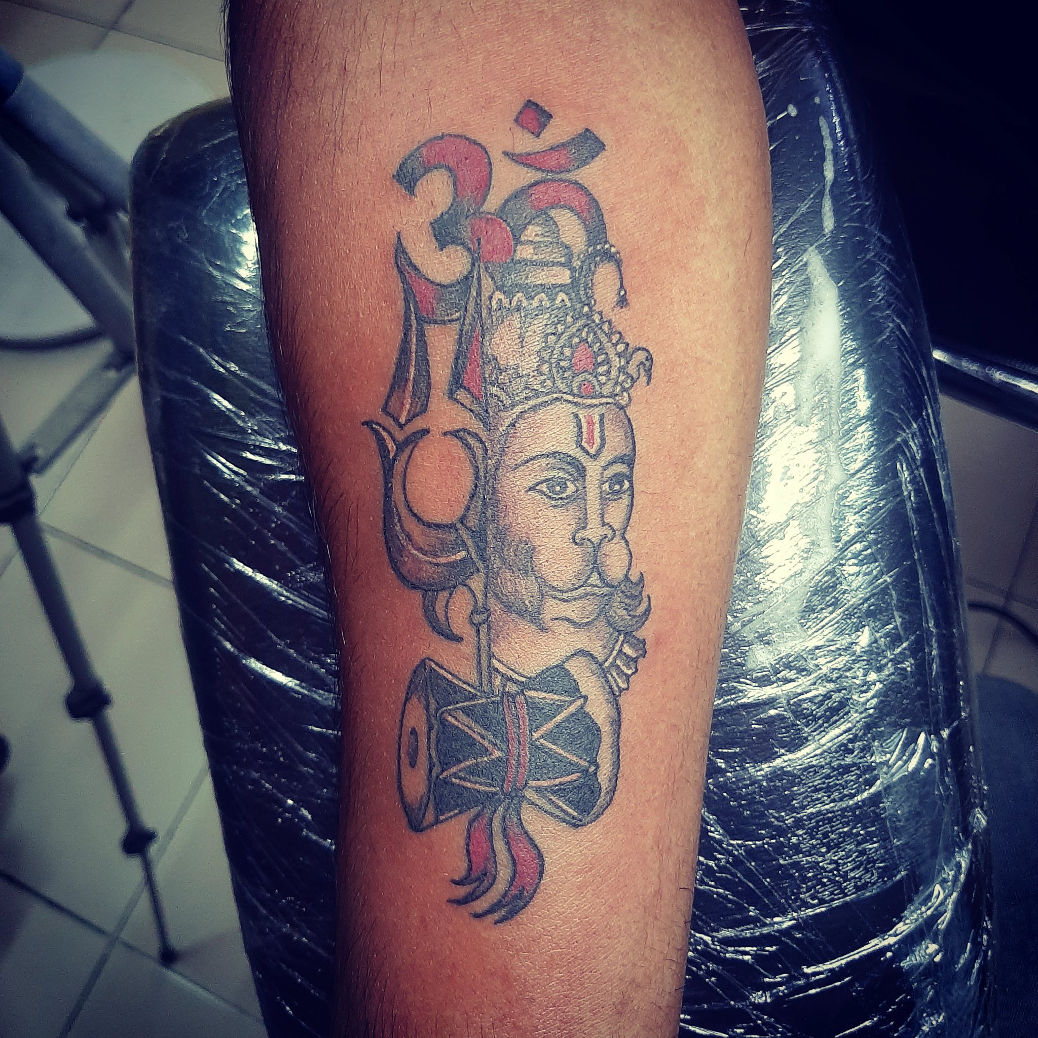 Hanuman tattoo |bajrangbali tattoo |samurai tattoo mehsana | Band tattoo  designs, Mahadev tattoo, Tattoos