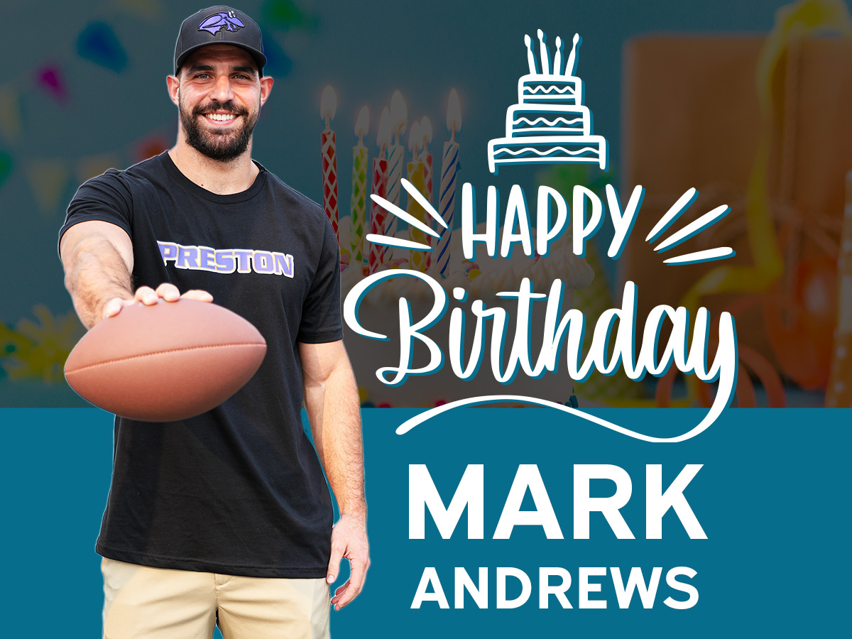 We want to be among the first to say Happy Birthday to the great Mark Andrews! Here's to another year of great success! 🥳🎉🎂🥳