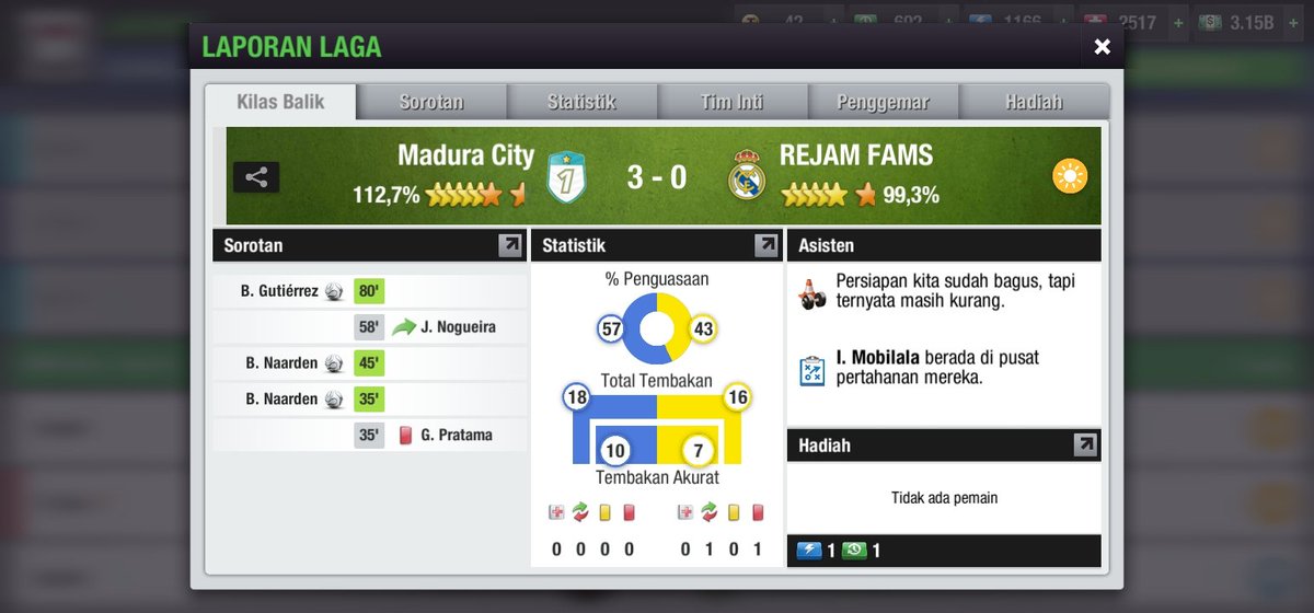 REJAM_FAMS's tweet photo. Full time
 Vs @MaduraCity01 
Kartu merah membawa petaka
 # musim terakhir di LTE2I musim depan mau rehat sejenak dulu🙏🙏🙏💪💪💪💪✊✊
 @Liga2TEI https://t.co/P2qzZvduLy