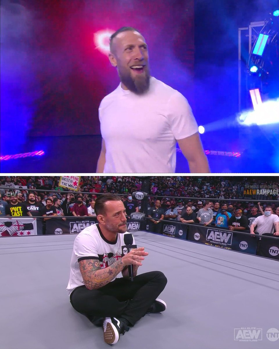 Espn Bryan Danielson And Cm Punk Each Have Made Comebacks With Aew In The Last Month T Co Wpo5kt1oxg Twitter