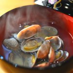 あさりのお澄ましを作る時は是非!蜂蜜を1滴入れてアサリの砂出しすると美味しい!