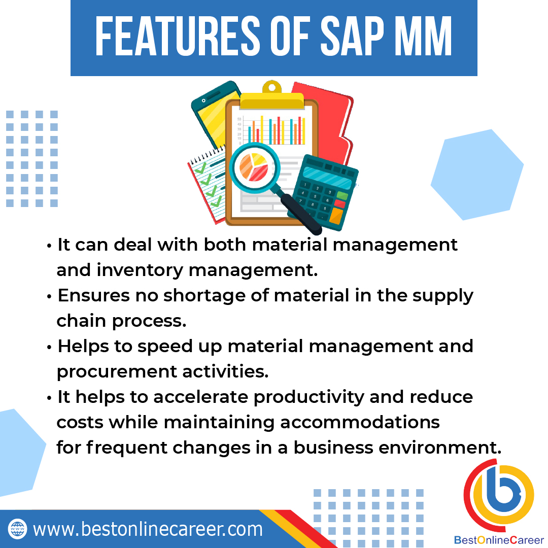 bestonlinecarer's tweet image. SAP MM  provides companies with materials, inventory, and warehouse management services. Join SAP MM Training and learn at your convenience. 
#sapmm #sapmmonline  #sapmmonlinetraining
Contact Us:+91 8408878222
Email ID: info@bestonlinecareer.com
Website: bestonlinecareer.com