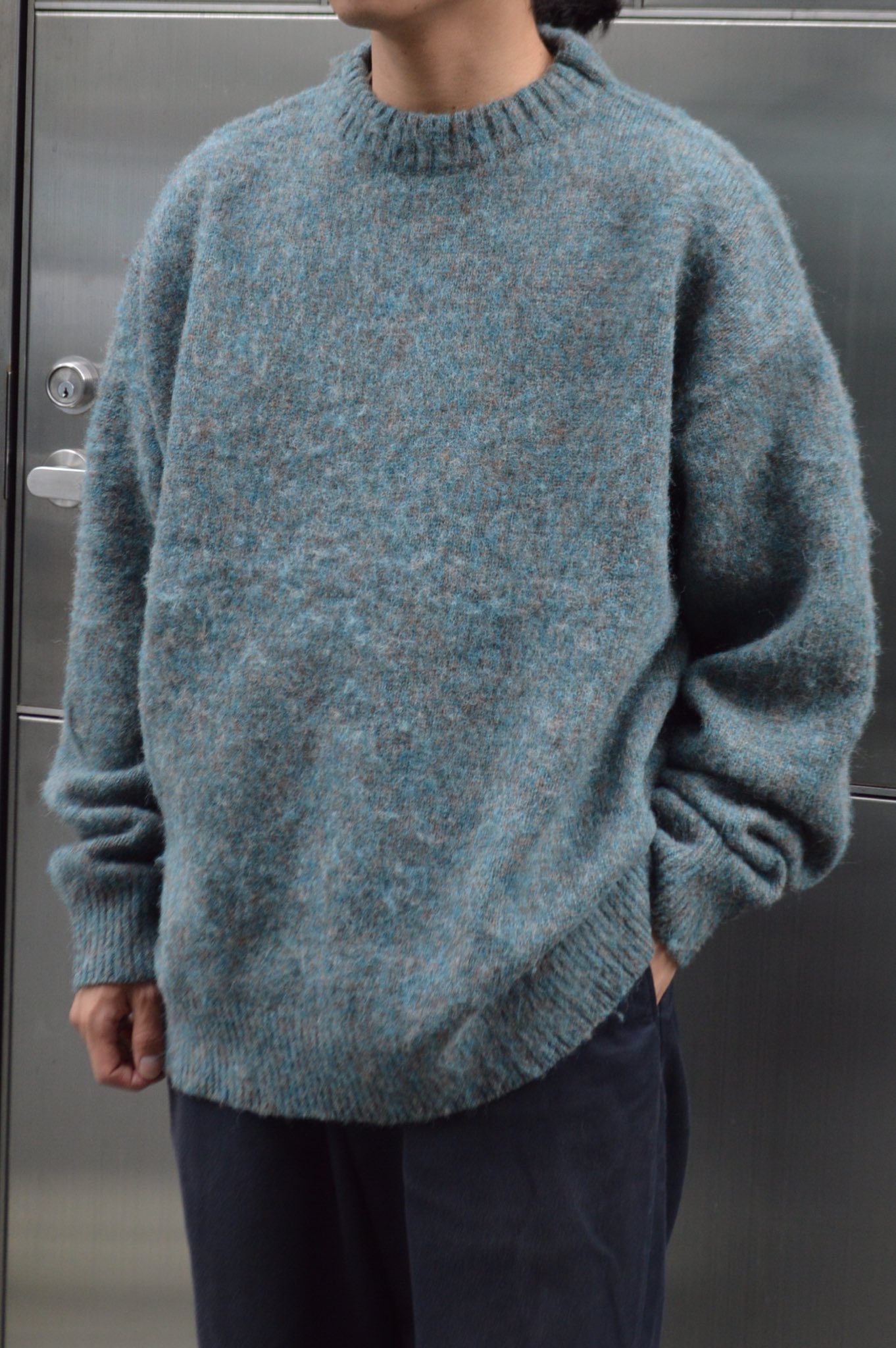 SALE】EVCON(エビコン) JAMIESON'S CREW NECK KNIT - COLDBECK