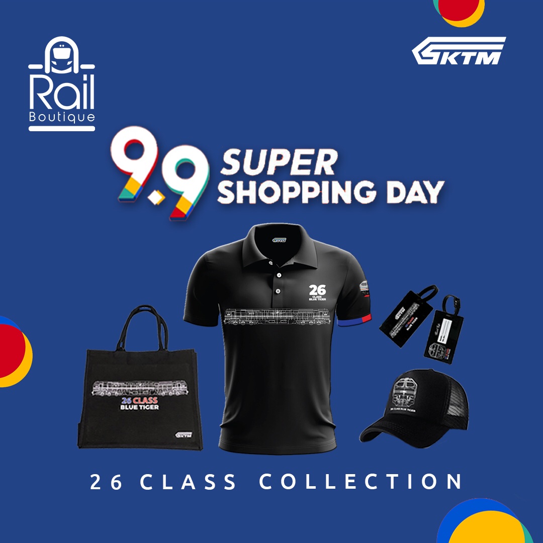 ktm_berhad's tweet photo. 𝐒𝐇𝐎𝐏𝐄𝐄 𝟗.𝟗 - 𝑆𝑈𝑃𝐸𝑅 𝑆𝐻𝑂𝑃𝑃𝐼𝑁𝐺 𝐷𝐴𝑌 🤩

Jom berbelanja barangan Rail Boutique yang terpilih sempena jualan shopee 9.9.

Dapatkan sekarang melalui Shopee Rail Boutique KTMB. 🛒

#railboutique #shopee9.9  #KTMB https://t.co/3Lr5npCNOg