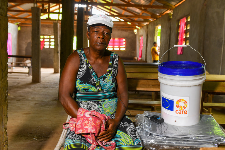 The #Haitiearthquake2021  was devastating, there is huge urgent need for #shelter #water #emergency relief items.
We promptly started supporting with a #humanitarian response in #Haiti. Titi, like many others, received relief supplies from @CARE;our team continue round-the-clock.