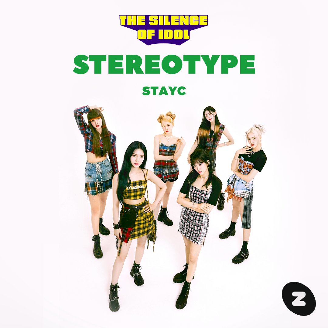 Poster of Stereotype by the official account Twitter of STAYC