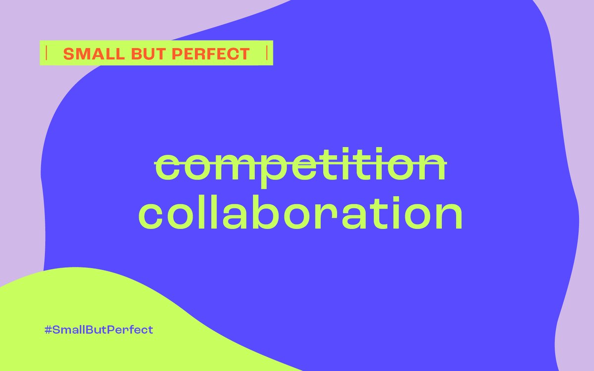 Lasting change in the fashion industry can only be achieved through a shift from business models based upon growth and competition, to creating a fairer, more equitable system with sustainability at its core 🌍

Apply to the #SmallButPerfect programme: small-but-perfect.com