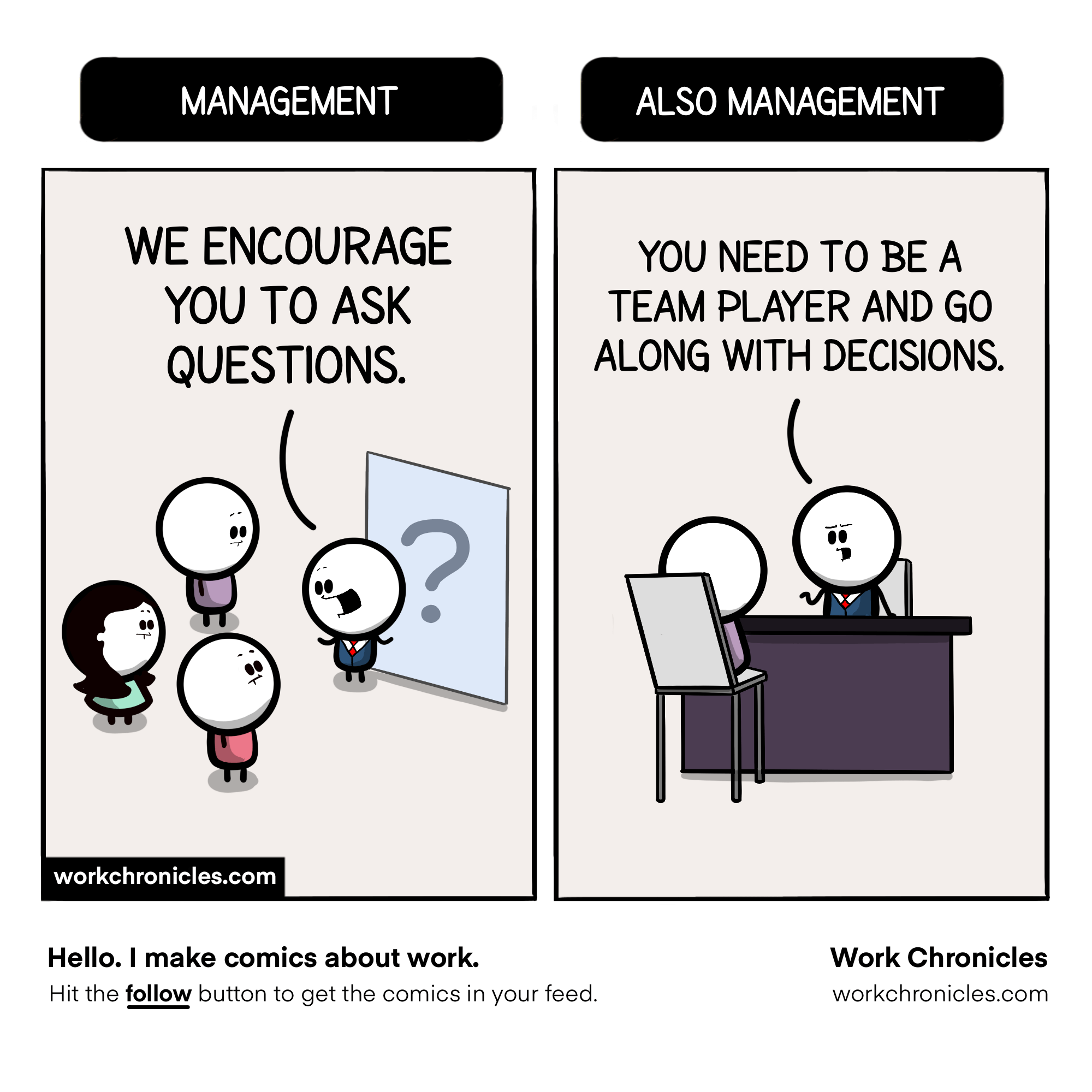 Ask Questions At Work