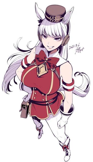 ゴルシちゃん描いた!!!!! #ウマ娘 