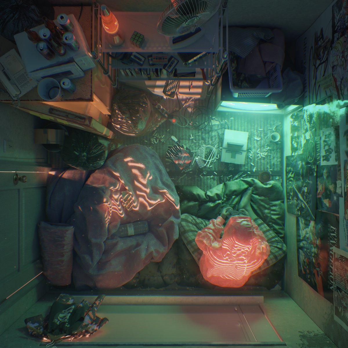 msistema1's tweet photo. It's finally here! HIKIKOMORI will be available this Friday on @AsyncArt I've been really focusing on proper SDS modelling and storytelling these last months and I'm very happy with the result.  Hopefully it will bring some good memories and something to reflect on too https://t.co/SnCAqVa5bn