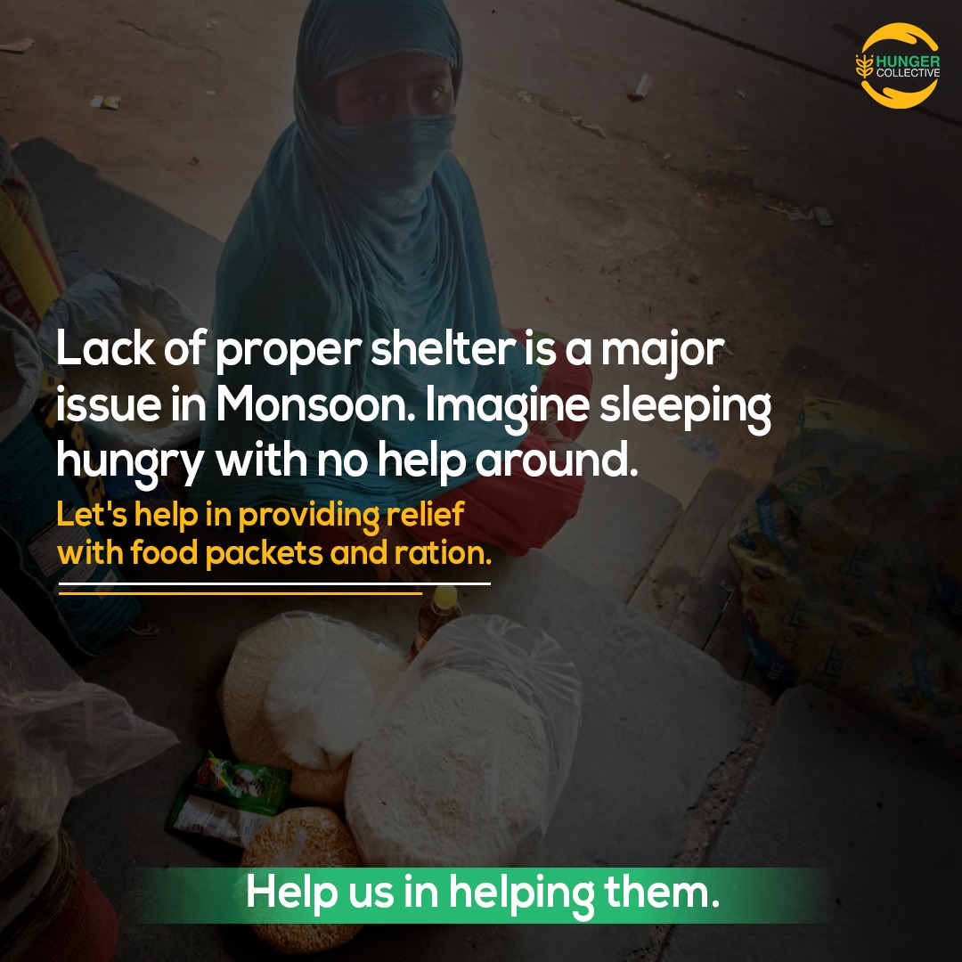 With food packets and well-planned ration distribution, our team ensures that in the times like these people are provided with relief in whichever way possible. To donate, click on the link linktr.ee/HungerCollecti…